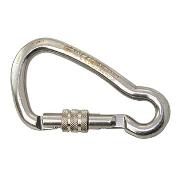 KONG carabiner asym. with union nut A4 10x100mm