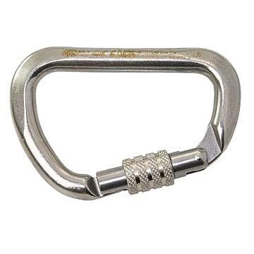 KONG carabiner asym. with union nut A4 12x114mm