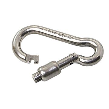 KONG carabiner external opening with spring lock A4 8x80mm