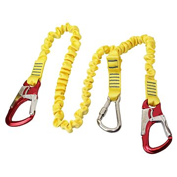 KONG Lifeline Evo with stainless steel carabiner, 2 aluminium carabiners, straps 1.75+0.75m