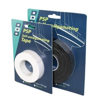 Self-sealing tape in white 19mm x 5m