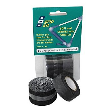 PSP rubber grip tape 30mm 1.8m, black