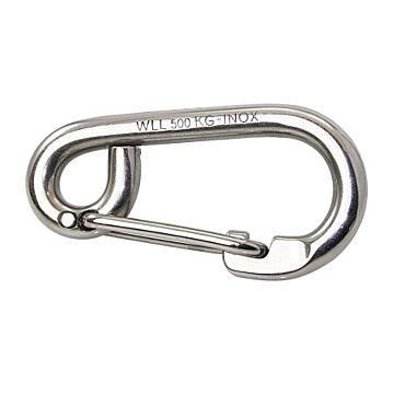 WICHARD carabiner with eye A4L 10x100mm