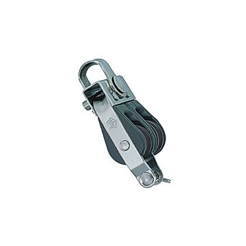 WICHARD double block sliding 18mm, rope 4-6mm, shackle, U-bracket