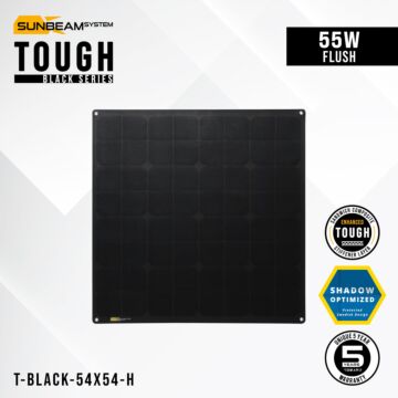 Tough 55W Black (corner holes)