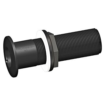 TD extra-long black 1 1/4" flange breakthrough