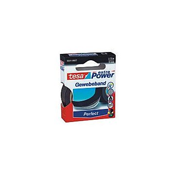 Tesa extra power fabric tape 19mm x 2.75m blue