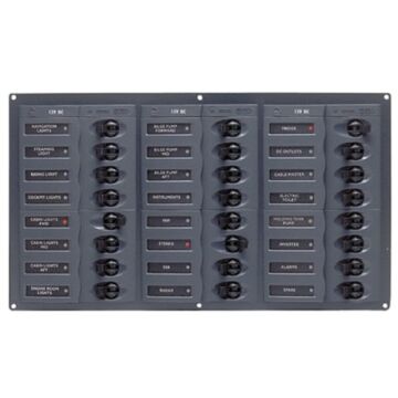 BEP Disconnector panel DC 12V, 24-way