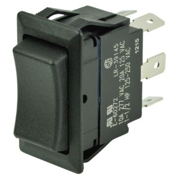 BEP Interrupteur à bascule (Oin)-Off-(On) bipolaire 12V