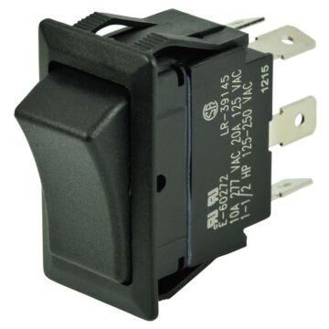 BEP rocker switch On-Off-On two-pole 12V