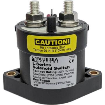 Blue Sea Magnetspule L-Serie -  150A 12/24V