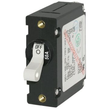 Blue Sea Black toggle circuit breaker - 50A