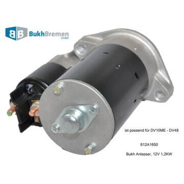 Bukh starter, 12V 1.2KW - #11131285500