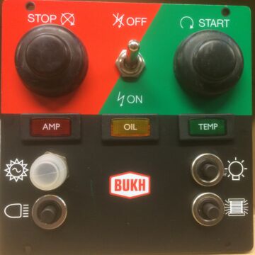 Bukh instrumentenpaneel (020D2157)