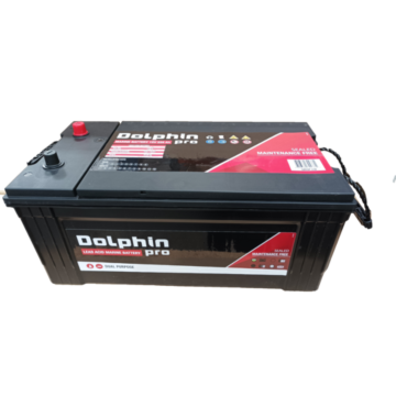 Dolphin PRO Marine Batterie - 225Ah 12V