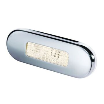 Hella LED Stufenleuchte beige rostfrei satiniert