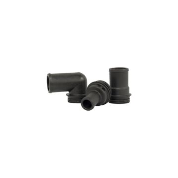 Johnson connector recht In/Out, 25mm diameter.