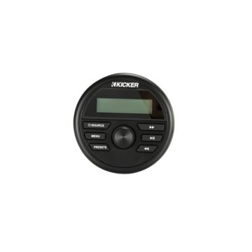 KICKER Marine Audio Media-Center im Gauge-Stil