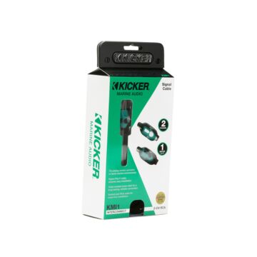 KICKER Marine Audio Serie 2K RCA-Verbindung, 1 m