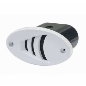 Marinco Drop-In Grill White Screw Mount