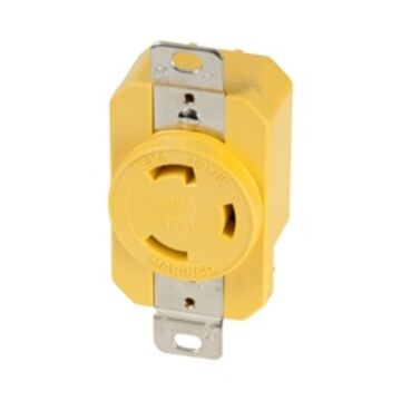 Marinco Marinco 30A 125V wandcontactdoos, VERGRENDELD