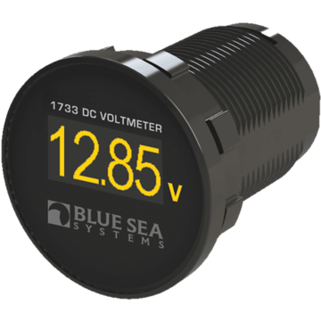 Philippi DC voltmeter with an OLED display
