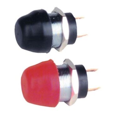 Philippi DT 12/24 K sw Drucktaster schwarz