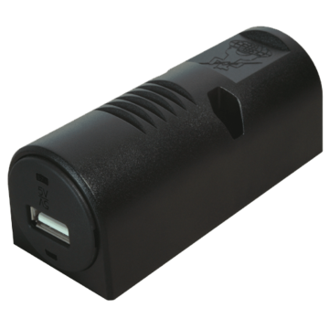 Philippi USB 3 A USB - Aufbausteckdose DC 12/24V