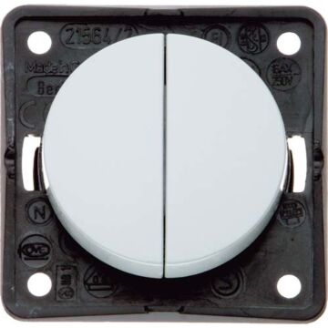 Philippi rocker switch, white ES230 S