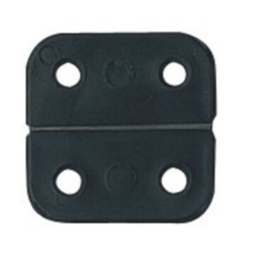 PLASTIMO 2 NYLON-SCHARNIERE SCHWARZ 75X40