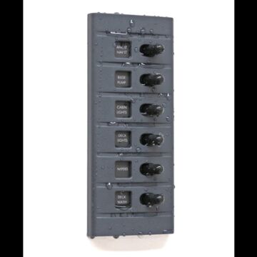 PLASTIMO 6--fach Schalttafel