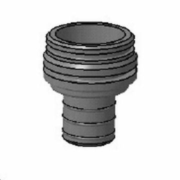 PLASTIMO 'GERADES ENDSTUECK 28 MM 1'' 1/8 / BYPAS