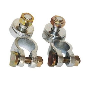 PLASTIMO BATT. CLAMP BRASS NUT 10MM NEGATIVE