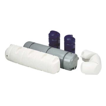 PLASTIMO Bumper 3/4, ausgeschäumt, weiss,25x90cm