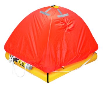 PLASTIMO Coastel ISO. Rettungsinsel, 4 Pers., Tas.