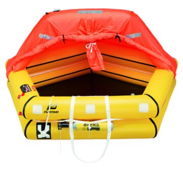 PLASTIMO Coastel ISO. Rettungsinsel, 8 Pers., Tas.