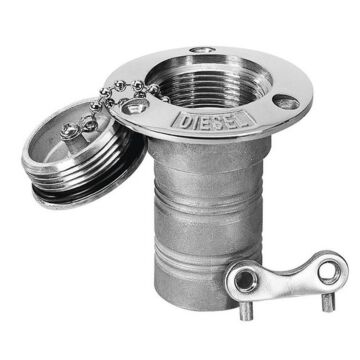 PLASTIMO DECK FITTING INOX WC 38 MM 1 1/2'