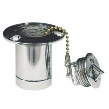 PLASTIMO DECK FITTING WATER BRASS