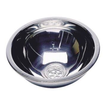 PLASTIMO BUILT-IN SINK ROUND STAINLESS STEEL 30X20