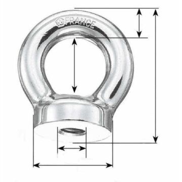 PLASTIMO EYE NUT 12X175MM H.56MM