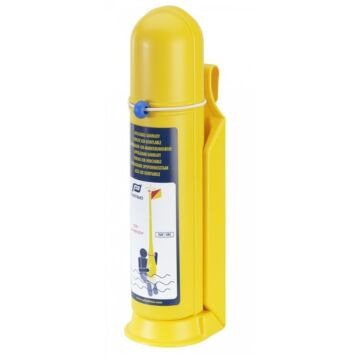 PLASTIMO BOÎTE JAUNE POUR BOUÉES/FERS À CHEVAL DE SAUVETAGE
