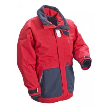 PLASTIMO Jacke Coastal, rot/schwarz, XS