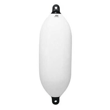 PLASTIMO Langfender, weiss/schwarz, 35x110cm