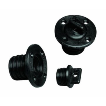 Afvoerplug Plastimo rond zwart