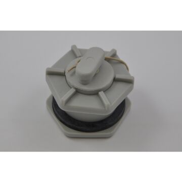 PLASTIMO drain valve hexagonal gray for annexe
