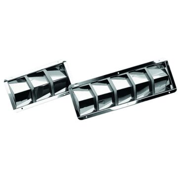 PLASTIMO VENTILATIEROOSTER INOX 111X210MM