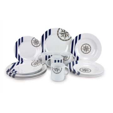 PLASTIMO Marina Tableware 16-piece round