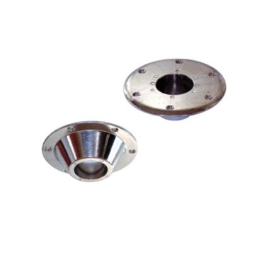 PLASTIMO PEDES.BASE FITT. D160X25 ALPAX TABLE