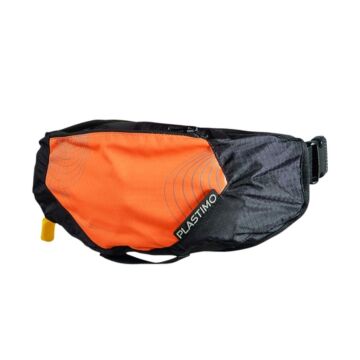 Mini gilet pilote PLASTIMO Pocket dans sac, orange