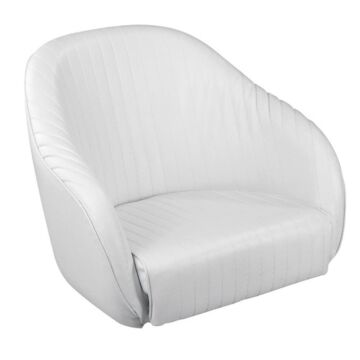 PLASTIMO BUCKET SEAT VINYL WHITE